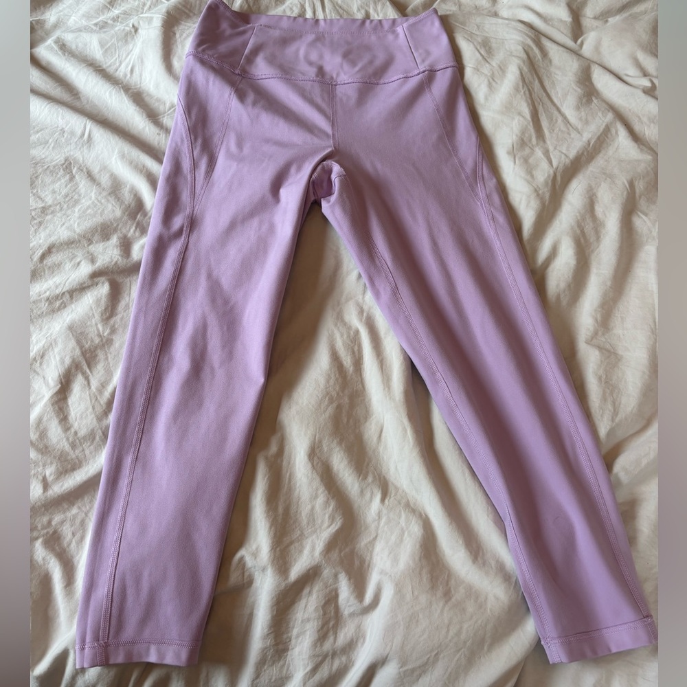 Girlfriend collective lilac leggings